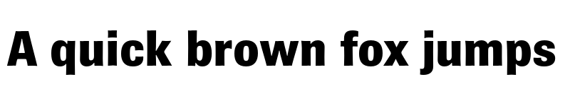 Preview of FONTSPRING DEMO - Brown Pro Extra Bold Regular font