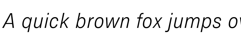 Preview of FONTSPRING DEMO - Brown Pro Light Italic font