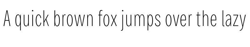 Preview of FONTSPRING DEMO - Bruta Glb Compressed Ex Light Regular font