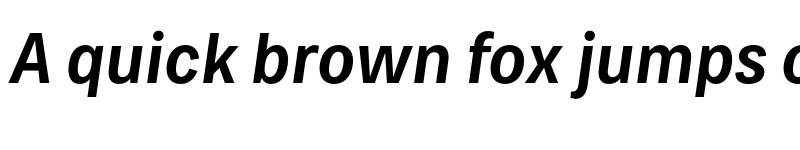 Preview of FONTSPRING DEMO - Bruta Glb Condensed Sm Bold It Regular font