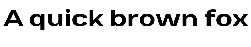 Preview of FONTSPRING DEMO - Bruta Glb Extended Expanded Bold font