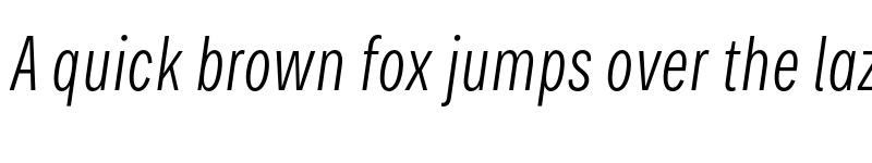 Preview of FONTSPRING DEMO - Bruta Pro Compressed Light It Regular font