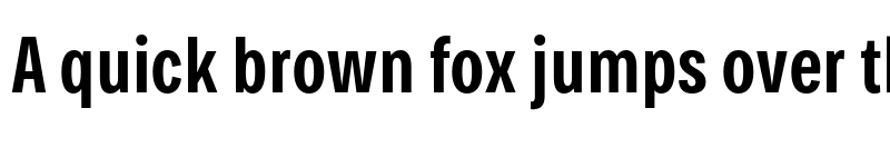 Preview of FONTSPRING DEMO - Bruta Pro Compressed Semi Bold Regular font