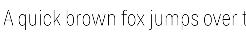 Preview of FONTSPRING DEMO - Bruta Pro Condensed Extra Light Regular font