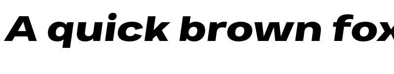 Preview of FONTSPRING DEMO - Bruta Pro Extended Ex Bold It Regular font