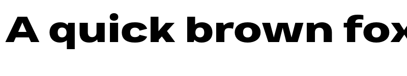 Preview of FONTSPRING DEMO - Bruta Pro Extended Extra Bold Regular font