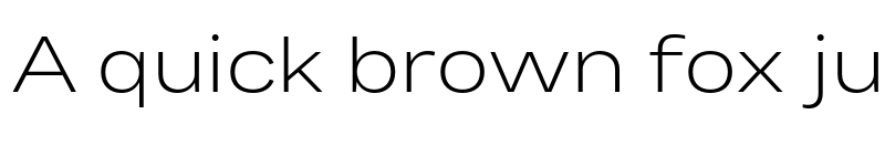 Preview of FONTSPRING DEMO - Bruta Pro Extended Light Regular font