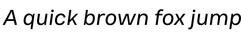 Preview of FONTSPRING DEMO - Bruta Pro Regular Italic font