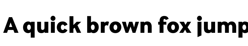 Preview of FONTSPRING DEMO - Brutalista Alt Black Regular font