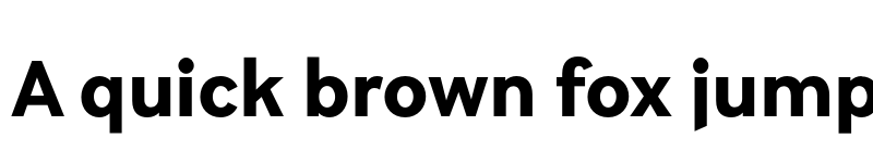 Preview of FONTSPRING DEMO - Brutalista Alt Bold Regular font