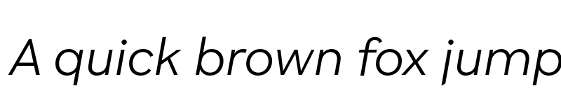 Preview of FONTSPRING DEMO - Brutalista Alt Light It Regular font