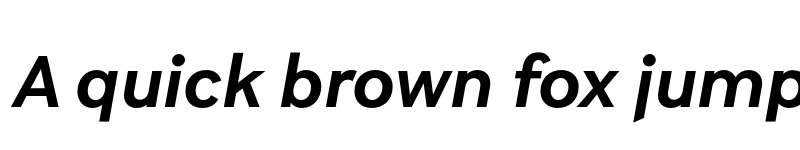 Preview of FONTSPRING DEMO - Brutalista Alt SemiBold It Regular font