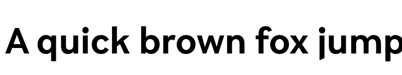 Preview of FONTSPRING DEMO - Brutalista Alt SemiBold Regular font