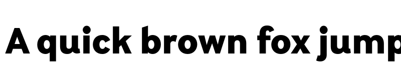 Preview of FONTSPRING DEMO - Brutalista Black Regular font