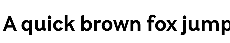 Preview of FONTSPRING DEMO - Brutalista SemiBold Regular font