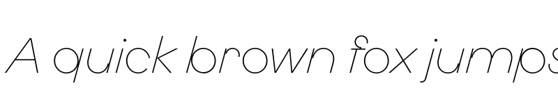 Preview of FONTSPRING DEMO - Budare Ultra Light Rotalic Regular font