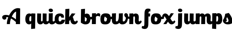 Preview of FONTSPRING DEMO - Bulletto Straight Regular Regular font