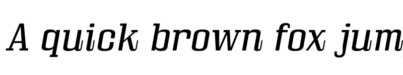 Preview of FONTSPRING DEMO - Bullpen Bk Italic font