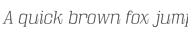 Preview of FONTSPRING DEMO - Bullpen El Italic font