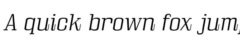 Preview of FONTSPRING DEMO - Bullpen Lt Italic font