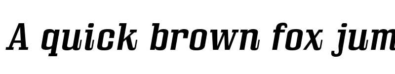 Preview of FONTSPRING DEMO - Bullpen Rg Italic font
