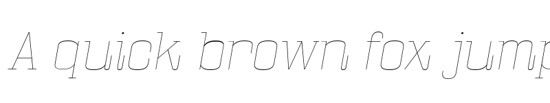Preview of FONTSPRING DEMO - Bullpen Ul Italic font