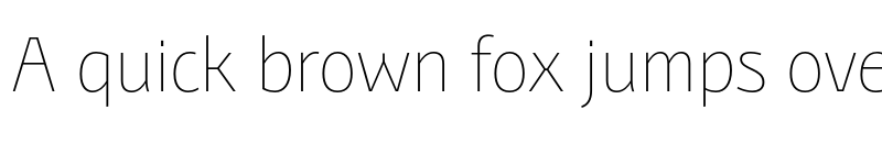 Preview of FONTSPRING DEMO - BunaeroPro-ThinCl Regular font