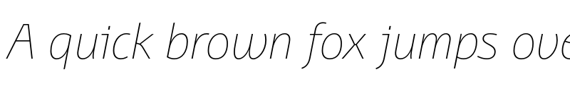 Preview of FONTSPRING DEMO - BunaeroPro-ThinIt Regular font
