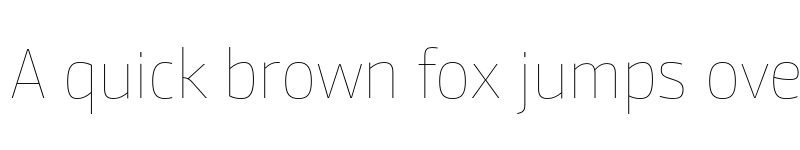 Preview of FONTSPRING DEMO - BundaySans-Hair Regular font