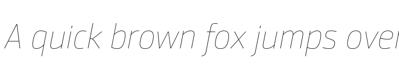Preview of FONTSPRING DEMO - BundaySans-HairIt Regular font