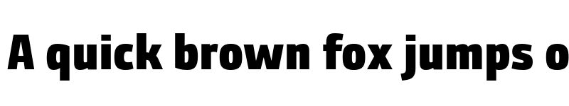 Preview of FONTSPRING DEMO - BundaySans-Heavy Regular font