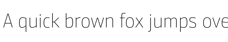 Preview of FONTSPRING DEMO - BundaySans-Thin Regular font