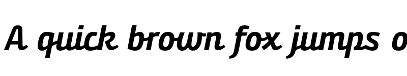 Preview of FONTSPRING DEMO - Bunita Swash Expert Bold Regular Italic font