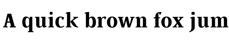 Preview of FONTSPRING DEMO - BUOZZI Bold Regular font