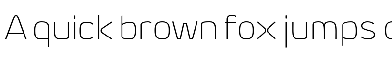 Preview of FONTSPRING DEMO - Byom Thin Regular font