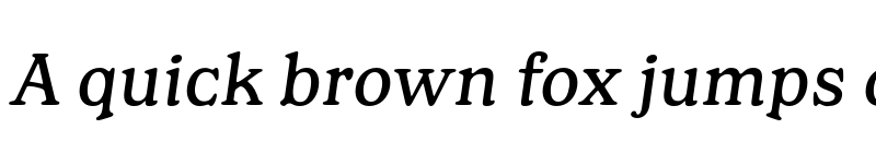 Preview of FONTSPRING DEMO - CA Edwald Italic font