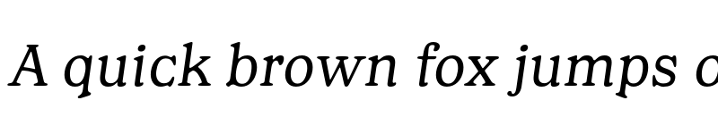 Preview of FONTSPRING DEMO - CA Edwald Light Italic font