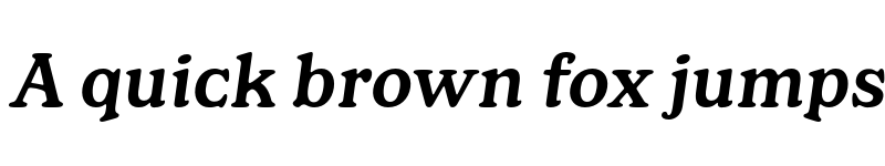 Preview of FONTSPRING DEMO - CA Edwald Medium Italic font