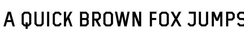Preview of FONTSPRING DEMO - CA Mechano Condensed Regular font