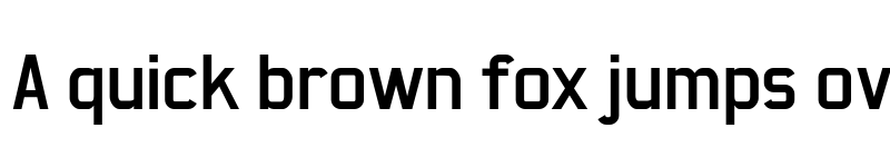 Preview of FONTSPRING DEMO - CA No Dr Expanded Medium Regular font