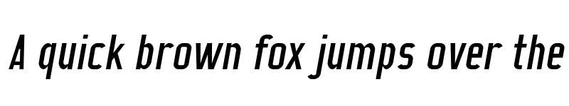 Preview of FONTSPRING DEMO - CA No Dr Italic font