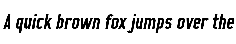 Preview of FONTSPRING DEMO - CA No Dr Medium Italic font