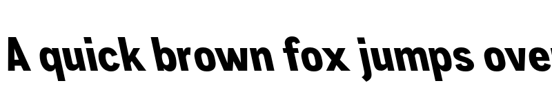 Preview of FONTSPRING DEMO - CA Normal Left Heavy Regular font