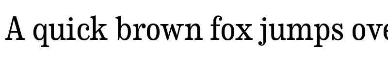 Preview of FONTSPRING DEMO - CA Normal Serif Regular font