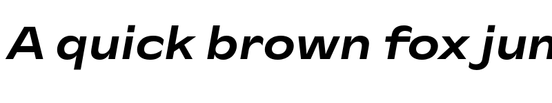 Preview of FONTSPRING DEMO - CA Slalom Extended Bold Italic font