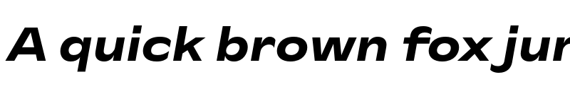 Preview of FONTSPRING DEMO - CA Slalom Extended Heavy Italic font