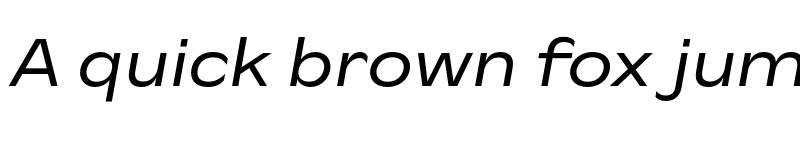 Preview of FONTSPRING DEMO - CA Slalom Extended Italic font