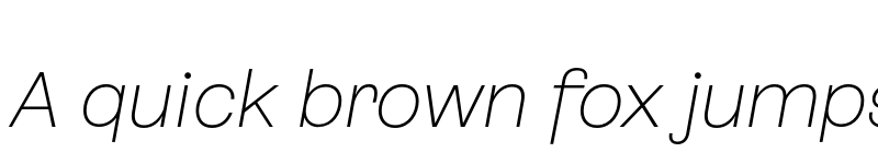 Preview of FONTSPRING DEMO - CA Spotnik Thin Italic font