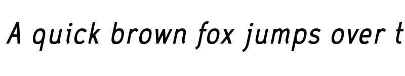 Preview of FONTSPRING DEMO - CA ZaracusaNarrowAlt Rg Italic font