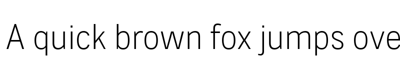 Preview of FONTSPRING DEMO - CA Zentrum Condensed Light Regular font